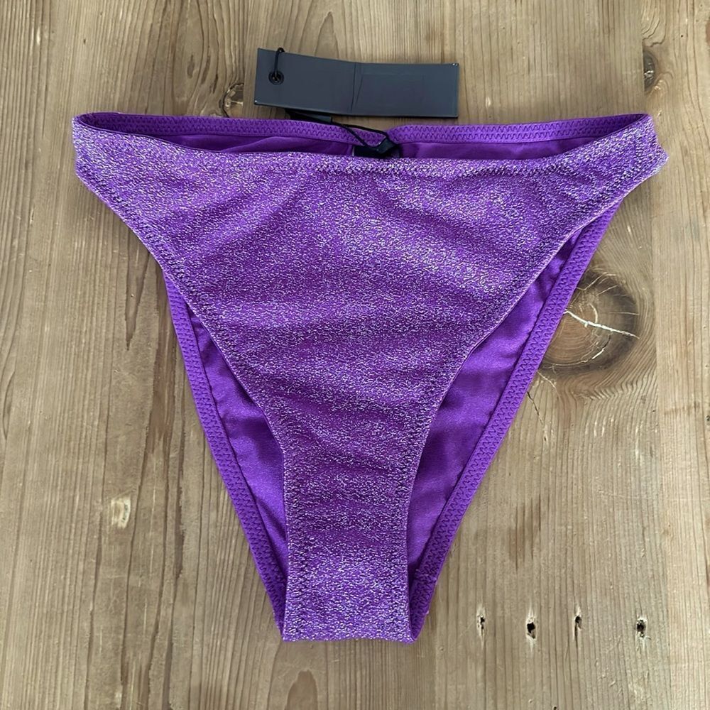 TRIANGL- BOTTOMS ONLY RHIAN VIOLET SPARKLE NO BAG NEW WITH TAGS 💜
